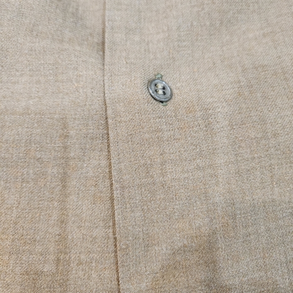 RARE 1940s VINTAGE USA WORLD WAR TWO US ARMY WINTER SERVICE SHIRT SIZE 15/33 - Picture 10 of 10